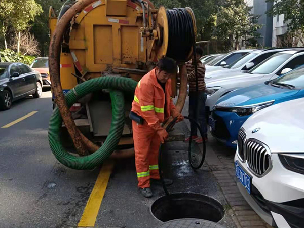 双城排污管道清淤