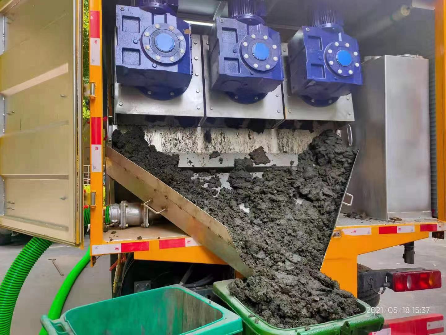 双城化粪池清掏城市维护站-泥浆净化干湿分离处理